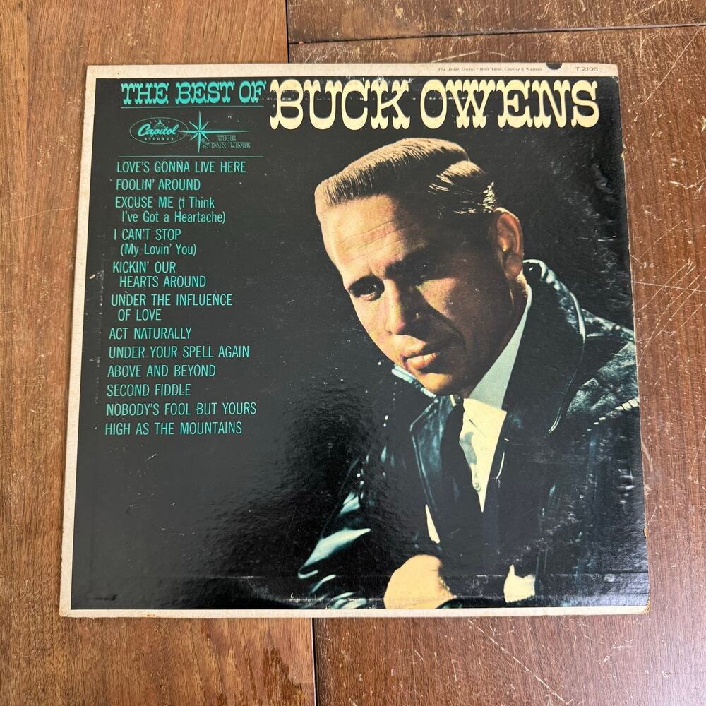 The Best of Buck Owens LP‎ Vinyl Record Capital Records
